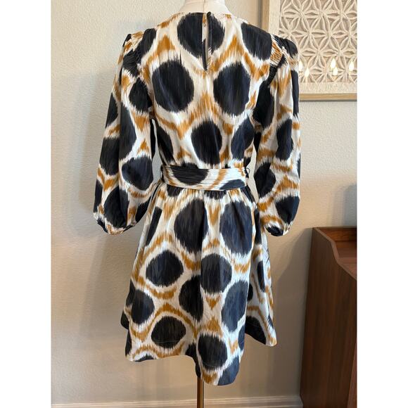 MAEVE Anthropologie Destin Poplin Mini Dress | Cottagecore Eurochic | SMALL - Picture 5 of 9